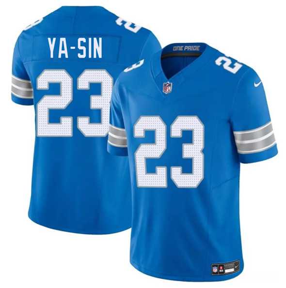 Men & Women & Youth Detroit Lions #23 Rock Ya-Sin Blue 2025 F.U.S.E. Vapor Limited Stitched Jersey
